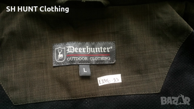 Deerhunter HUDSON DEER-TEX Waterproof Stretch Jacket размер L еластично яке водонепромокаемо - 1652, снимка 16 - Екипировка - 52795873