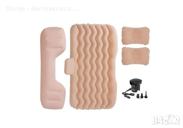 Надуваем матрак за пътуване и къмпинг, снимка 5 - Къмпинг мебели - 53615932