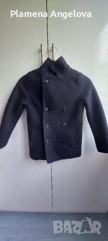 ZARA – елегантно палто за момче 8–10 г. / като ново!, снимка 4 - Детски якета и елеци - 52351210