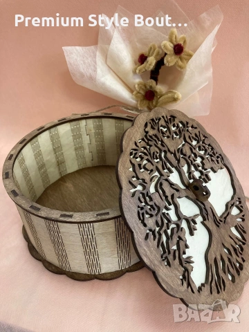 дървена кутия , снимка 9 - Други стоки за дома - 53747567