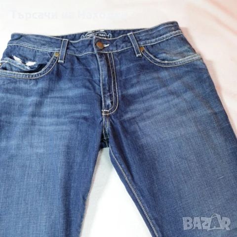 $219 Мъжки дънки Robins Jeans Mens 36 Blue Pants Studded Patches Grunge Street Wear 36x33 Vintage , снимка 2 - Дънки - 50871422