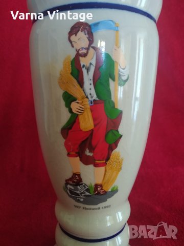 РАЗПРОДАЖБА! Колекционерска бира чаша WF Hainzell 1992. Германия. (ПУКНАТИНИ), снимка 2 - Чаши - 40974456