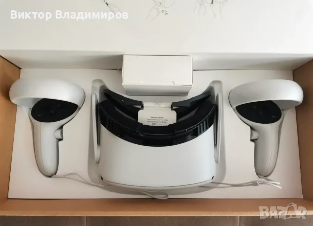 Като нови Vr очила Quest 2 + Elite Headstrap, снимка 4 - Други игри и конзоли - 56238380