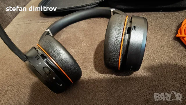 Jabra Evolve 75 UC Duo слушалки хедсет, черен , снимка 11 - Bluetooth слушалки - 55780727