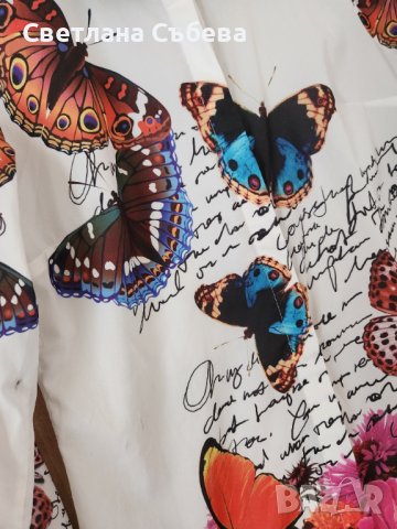 Риза с пеперуди, снимка 3 - Ризи - 41182572