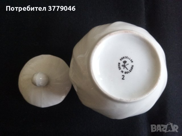 Порцеланова захарница , снимка 7 - Аксесоари за кухня - 44458716