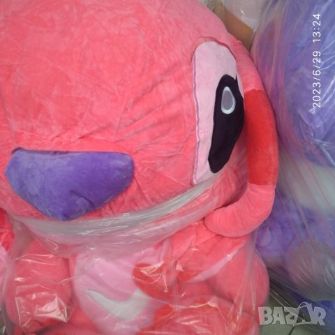 Розов ,Лилав или Син Стич, 100см., снимка 4 - Плюшени играчки - 41394862