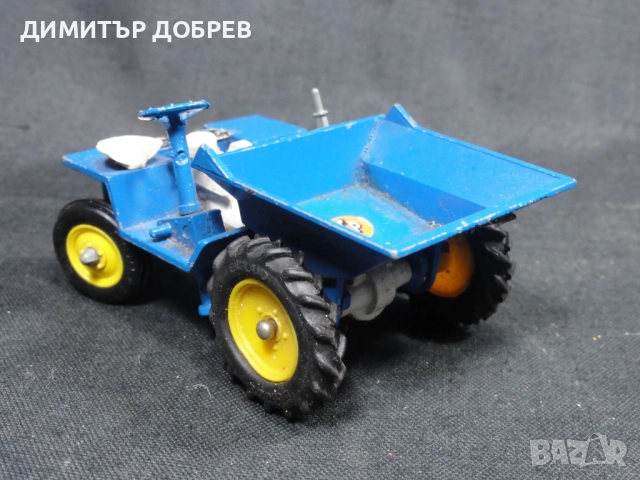 1/32 СТАРА РЕТРО МЕТАЛНА КОЛИЧКА САМОСВАЛ C.W.T. DUMPER BRITAINS LTD, снимка 5 - Колекции - 52361202