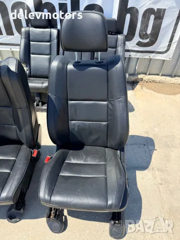 Кожен салон електрически с подгрев седалки кожени от Jeep Grand Cherokee WK2 3.6i, снимка 4 - Части - 56240313