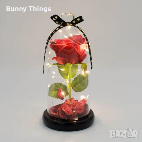 Декоративен LED Купол Роза Ø11x24cm, снимка 3 - Други - 53409727