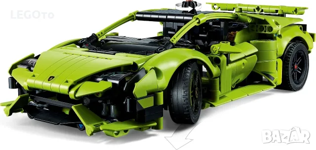 НОВО ЛЕГО 42161 Техник - Ламборгини Хуракан Текника LEGO 42161 TECHNIK - Lamborghini Huracán Tecnica, снимка 3 - Конструктори - 55842283