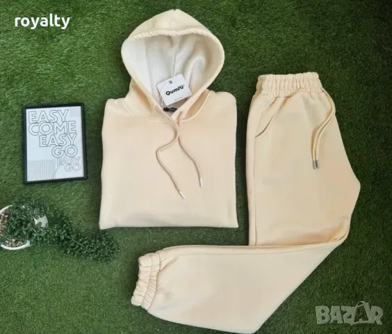 Ватиран дамски комплект 100 % памук , снимка 2 - Спортни екипи - 49068486