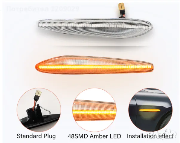 Кристални супер ярки LED Динамични мигачи за Alfa Romeo 159 + подаръкmeo 159, снимка 17 - Аксесоари и консумативи - 33379272