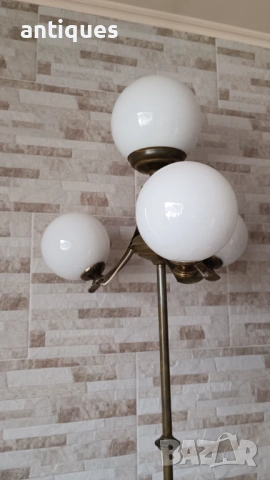 Стара месингова лампа - лампион - немски - Антика, снимка 8 - Антикварни и старинни предмети - 53005629