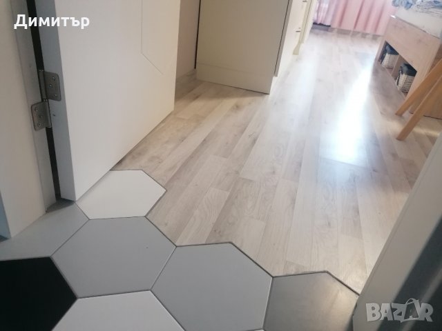 Монтаж на ламиниран паркет / трислоен паркет / 3D монтаж на ламинат на стена, снимка 6 - Ламиниран паркет и подложки - 35858220