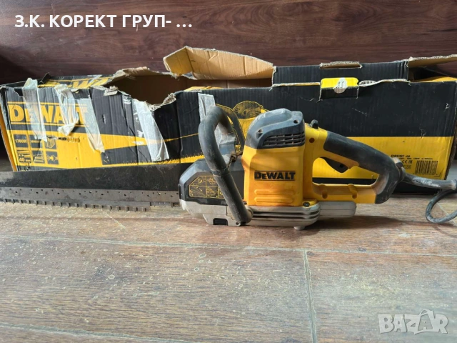 Eлектрически трион за рязане на тухли тип Алигатор Dewalt DWE397-QS, снимка 6 - Други инструменти - 53621208