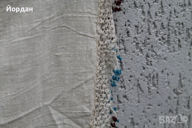 Кърпа за глава от народна носия, снимка 10 - Антикварни и старинни предмети - 50496662