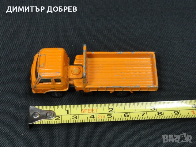 СТАРА РЕТРО МЕТАЛНА КОЛИЧКА NISSAN DIESEL CONDOR TOMICA JAPAN, снимка 7 - Колекции - 53424251