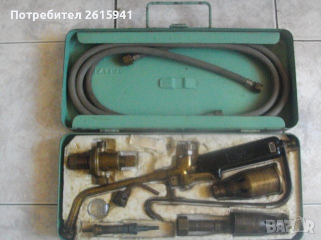 ROTHENBERGER:Газов Поялник,Маркуч,Вентил/Горелка Покриви Хидроизолации/Горелка Комплект SIEVERT, снимка 14 - Поялници и запояване - 41060820