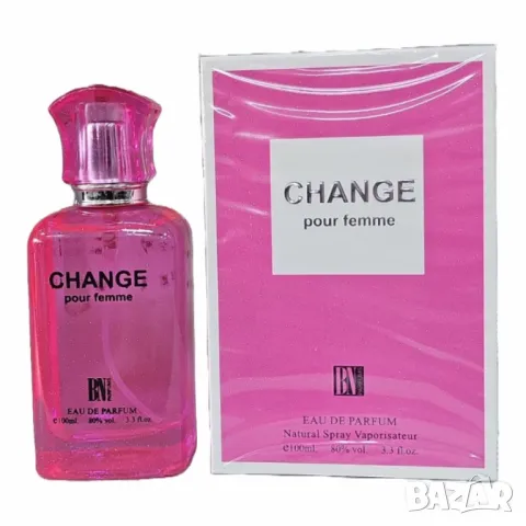 Дамски свеж парфюм CHANGE pour femme EDP, 100ml, снимка 1 - Дамски парфюми - 49595720