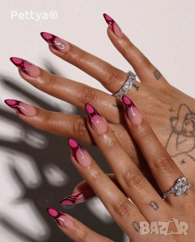 Изкуствени нокти 24бр. №7