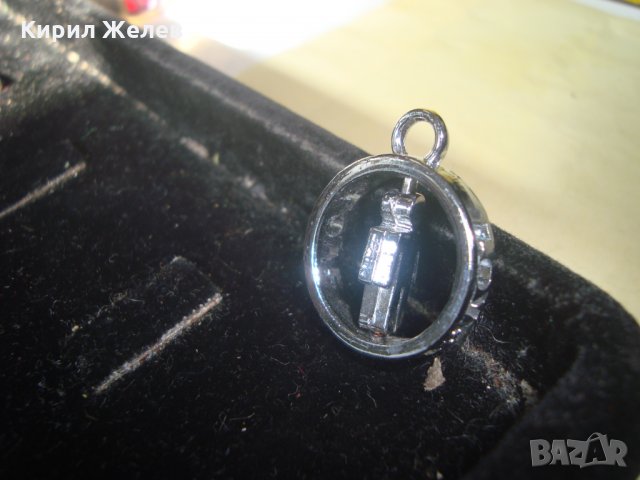 СТОМАНЕН ЛЮБОВЕН АРТ РАЗДВИЖЕН ФЕШЪН МЕДАЛЬОН 24797, снимка 4 - Колиета, медальони, синджири - 34561144