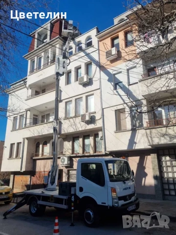 Услуги със – самосвал, мини багер, автовишка, бус, подемник - хаспел, снимка 2 - Транспорт под наем - 53444476