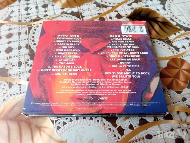 AC/DC -Live, снимка 3 - CD дискове - 52098972