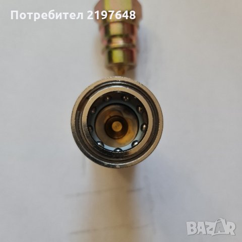 Хидравлична бърза връзка (хидравличен куплунг) 1/2", снимка 4 - Резервни части за машини - 35564000