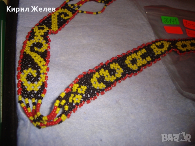 МЪНИСТЕНО УНИКАЛНО МАРКОВО УКРАШЕНИЕ ХЕНД МЕЙД ОГЪРЛИЦА 26141, снимка 8 - Колиета, медальони, синджири - 36060442