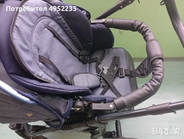 Детска количка 2в1 столче +креват, снимка 5 - Детски колички - 56196518