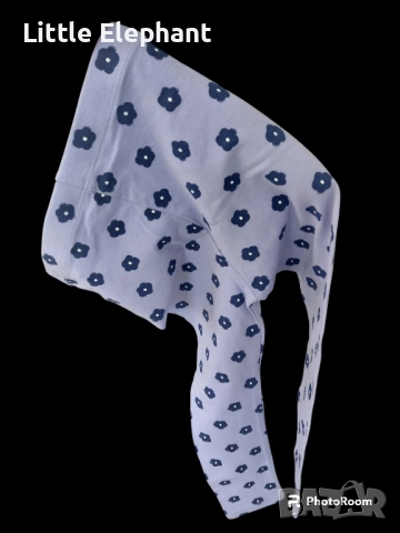 Клинче за 2-3 год мом тъмно сини цветчета,колекция"Flowers",Англия/ново