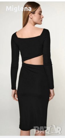 Черна рокля Sinsay , снимка 2 - Рокли - 38602228