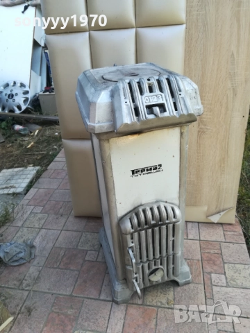 ТЕРМА 2-ТУТРАКАН ЧУГУНЕНА С ТУХЛИ 1010251336, снимка 3 - Отоплителни печки - 52008536