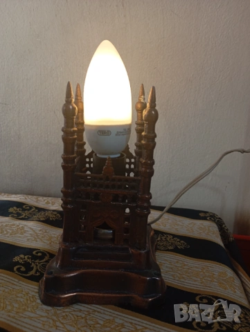 Винтидж настолна лампа -Тадж Махал, снимка 2 - Настолни лампи - 53812082