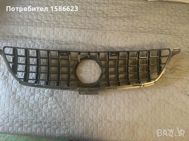Хромирана Предна GT решетка за Mercedes W166 ,ML250 ML300 ML320 ML350 ML400, снимка 2 - Аксесоари и консумативи - 56041556