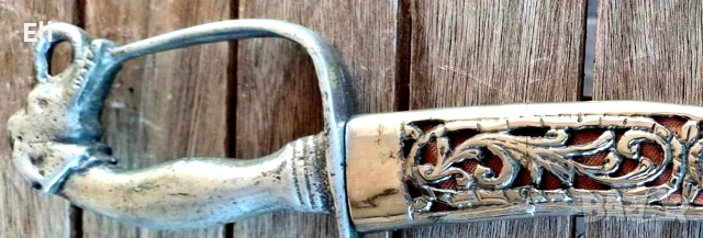 Античен арабски кинжал, снимка 3 - Антикварни и старинни предмети - 53489537