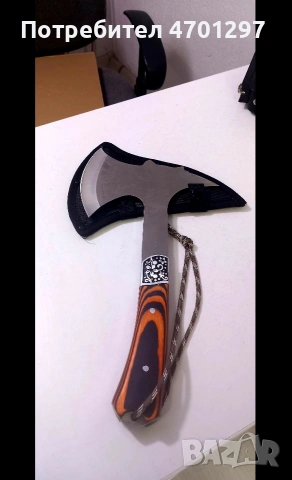 Брадва вълк с калъф , снимка 5 - Ножове - 53031791