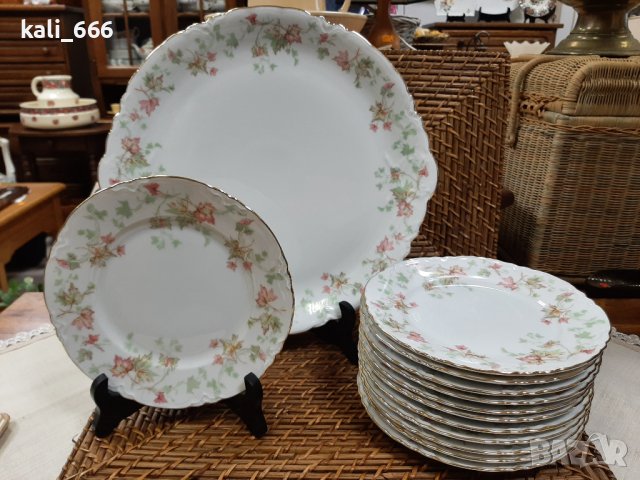 Порцеланов сервиз за торта внос от Холандия 