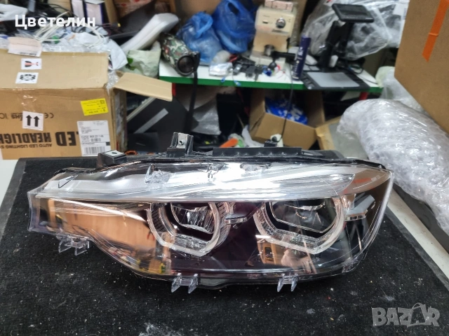 Ляв фар BMW 3 F30 F31 LED lqv far бмв 3 ф30 лед, снимка 3 - Части - 53213256