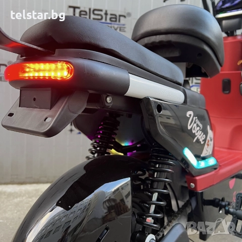 Електрически скутер TelStar Emal Light с двойна седалка Нов модел 2025, високопроизводителни батерии, снимка 9 - Мотоциклети и мототехника - 52426337