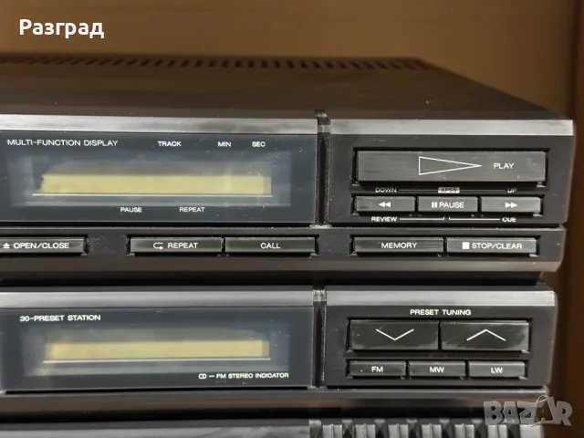 Аудиосистема  SHARP   CD-302, снимка 3 - Аудиосистеми - 48011277
