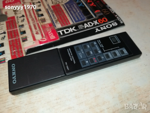  ЗАЯВЕНО-ONKYO RC-125T ORIGINAL DECK REMOTE CONTROL-ВНОС SWISS 1910251844, снимка 12 - Декове - 52109297