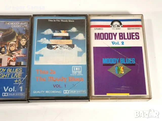 Лот 4 Касетки на THE MOODY BLUES Мууди Блус Аудио Музика Прог Progressive Psychedelic, снимка 3 - Аудио касети - 48731627