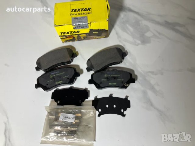 Спирачни накладки TEXTAR за HYUNDAI i30, Elantra, Veloster, Equus, KIA Cerato, Quoris, Cee’d