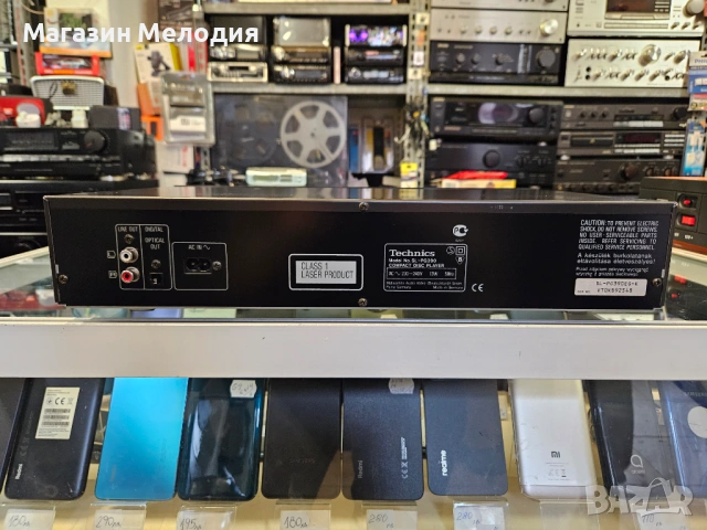 CD Player Technics SL-PG390 В отлично техническо и визуално състояние., снимка 8 - Декове - 50174656