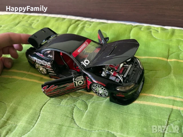 Мащабен модел Nissan Silvia S15 1:24 Jada Toys Бързи и Яростни, снимка 5 - Колекции - 50658638