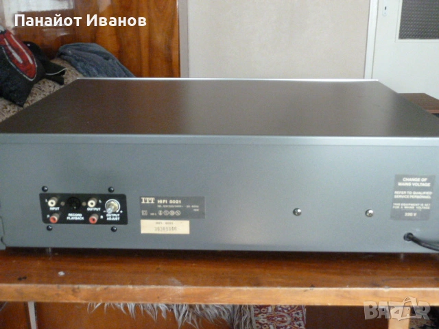 ITT HiFi 8021 Kassette deck, снимка 8 - Ресийвъри, усилватели, смесителни пултове - 53770231