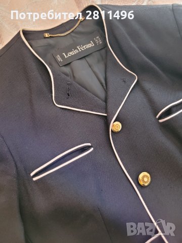 Елегантно сако Louis Feraud размер 38 - S, снимка 2 - Сака - 39997819