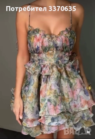 Дамска тренди рокля, универсален размер